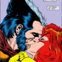 Wolverine and Jean's reunion