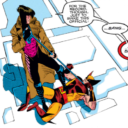 Gambit defeats Wolverine