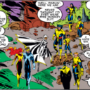 The X-Men emerge from X-Tinction Agenda with Blue and Yellow costumes